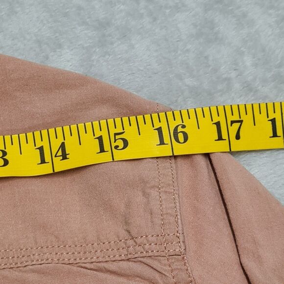 Carhartt Women’s Work Shirt Rugged Flex Bozeman Long Sleeve Rust Color Med 8/10 - Picture 5 of 10